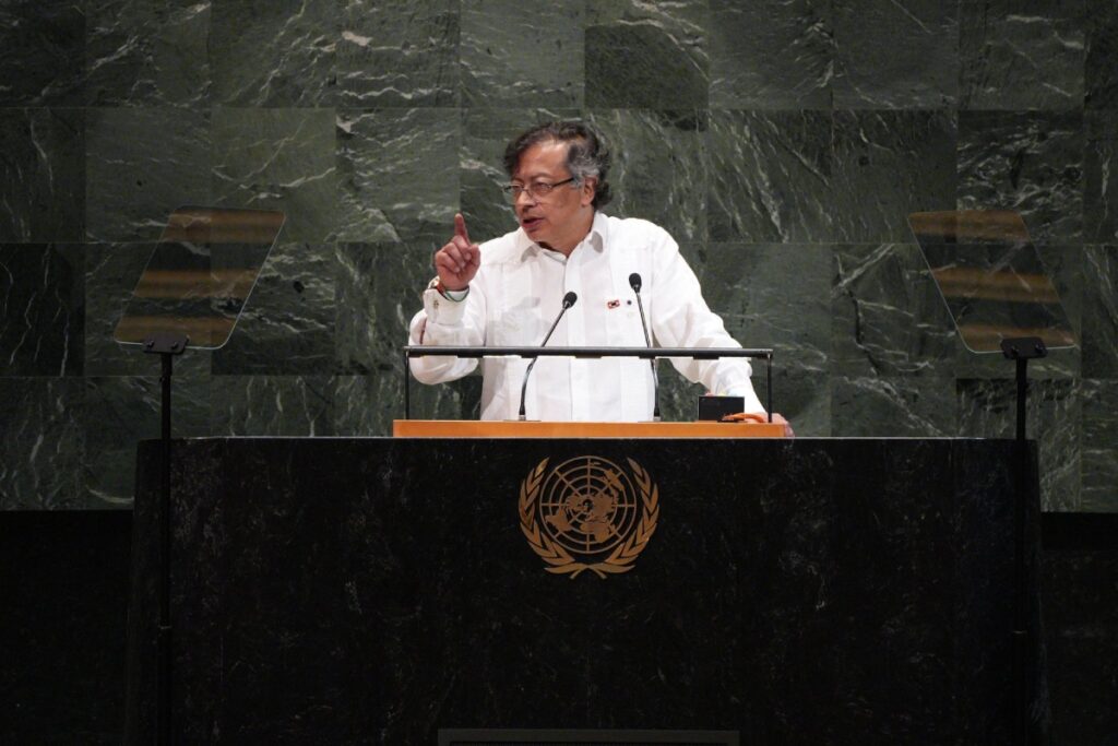 El presidente Gustavo Petro dio su último discurso como mandatario ante la ONU - Foto: Presidencia