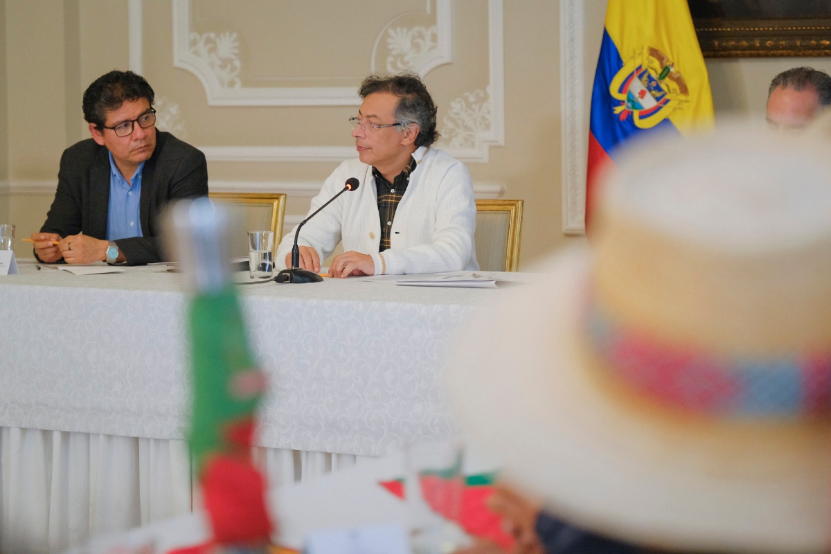 Presidente Gustavo Petro sale en defensa de la reforma tributaria