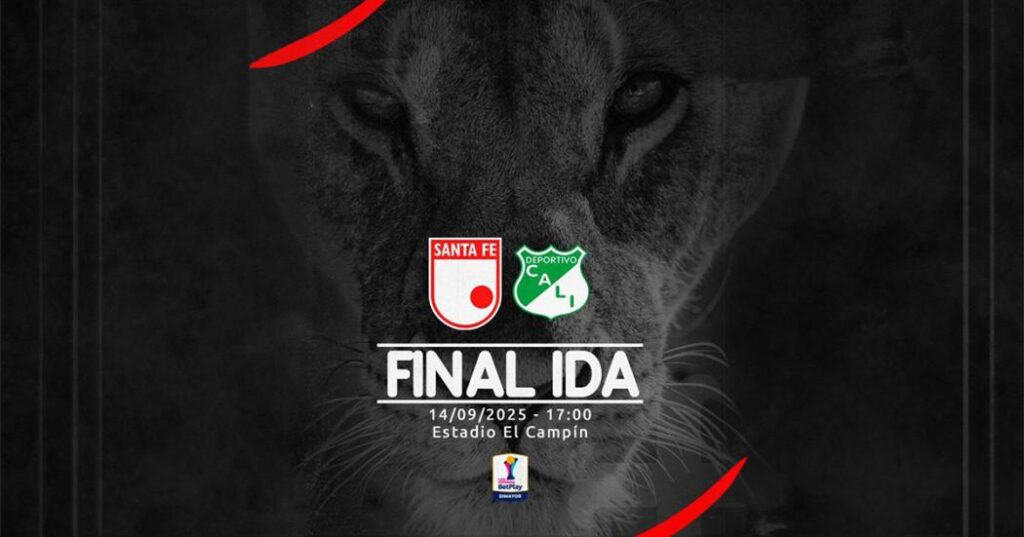 Primer partido de la Liga Femenina en Bogotá entre Santa Fe vs. Cali.