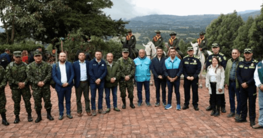 Se refuerza la seguridad en la Región Metropolitana de la Sabana con 180 uniformados.