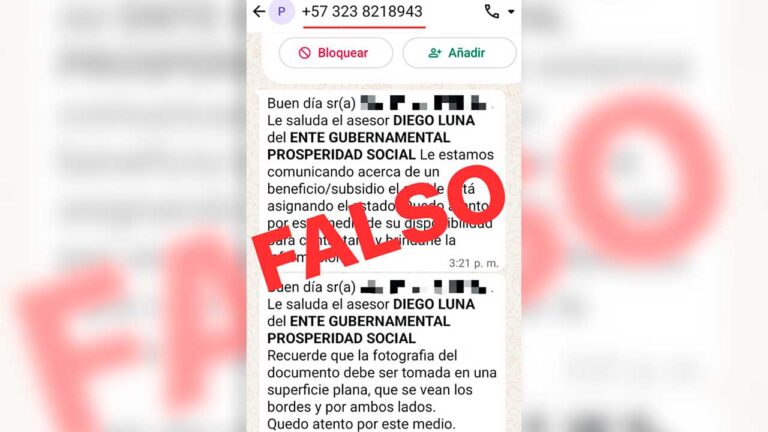 Prosperidad Social alerta sobre modalidad de estafa que afecta a ...