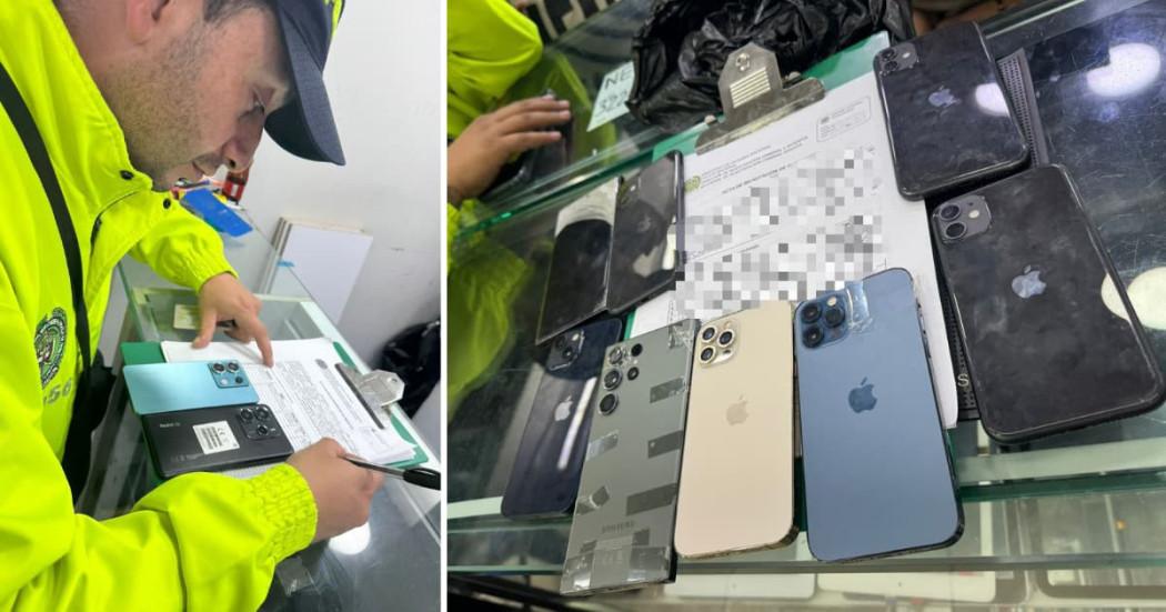Incautados 26 celulares con reporte de hurto y manipulación en operativo La Favorita y calle 13