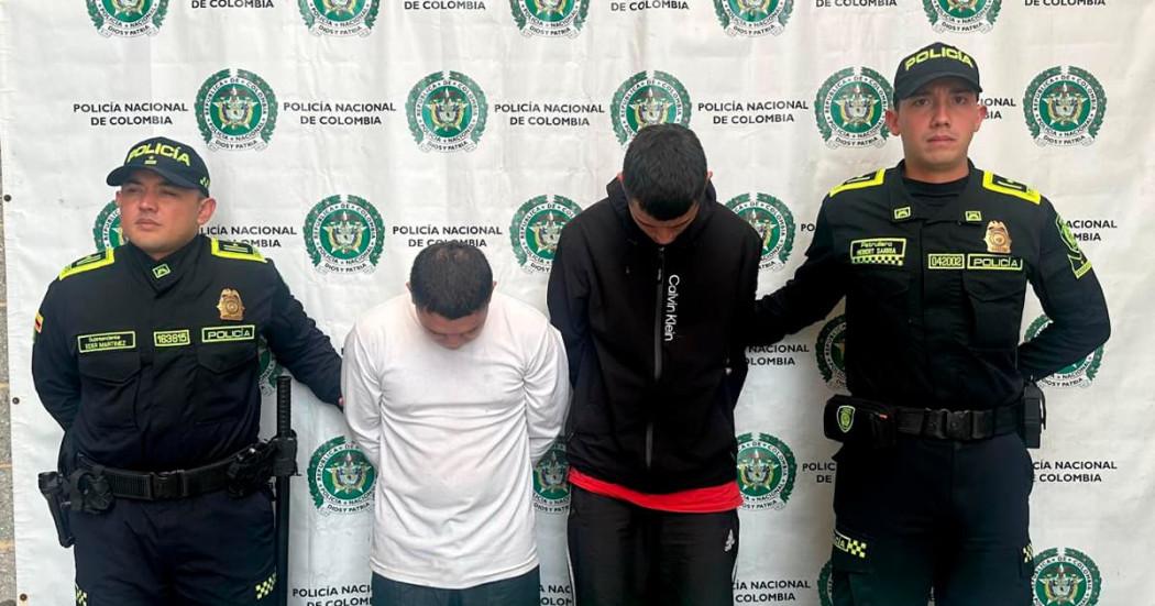 Policía detuvo a tres personas y recuperó mercancía en Bogotá