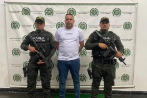 Fue capturado en Antioquia alias ‘Adriancito’, cabecilla del Tren de Aragua - Foto: Cortesía