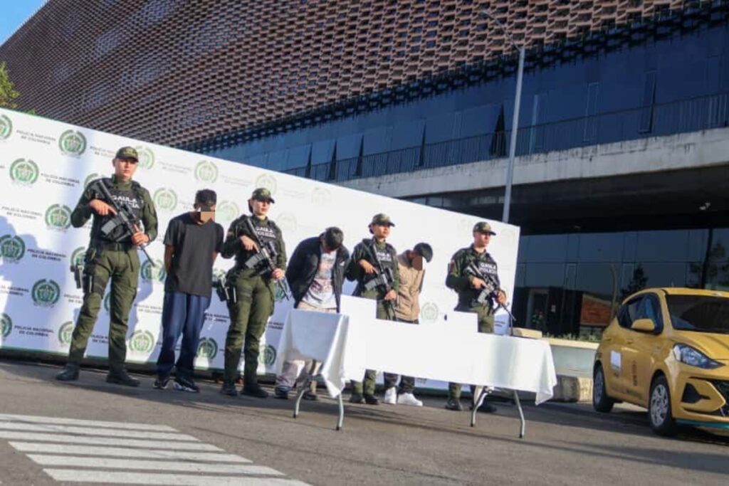 Cayó banda de paseo millonario que operaba en el norte de Bogotá - Foto: Cortesía