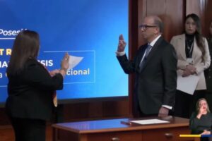 Carlos Camargo se posesionó como nuevo magistrado de la Corte Constitucional - Foto: Captura de video