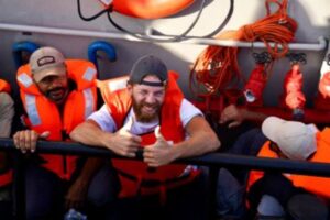 Israel deportó a los primeros activistas de la flotilla para Gaza - Foto: Redes sociales