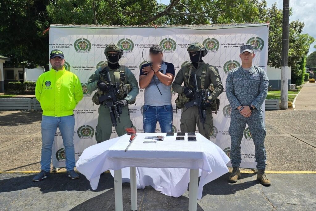 Autoridades capturaron a alias ‘El viejo’, pieza clave en el magnicidio de Miguel Uribe Turbay - Foto: Cortesía