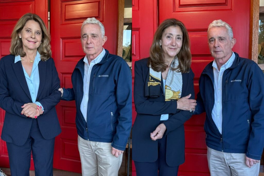 Expresidente Uribe se reunió con Ingrid Betancourt y Marta Lucía Ramírez - Foto: Redes sociales