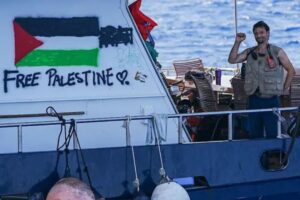 Flotilla Global Sumud sigue rumbo a Gaza pese a interceptaciones - Foto: Redes sociales