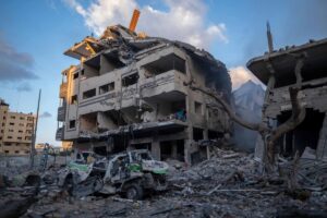 Israel lanzó más de 150 toneladas de bombas sobre Gaza - Foto: Redes sociales