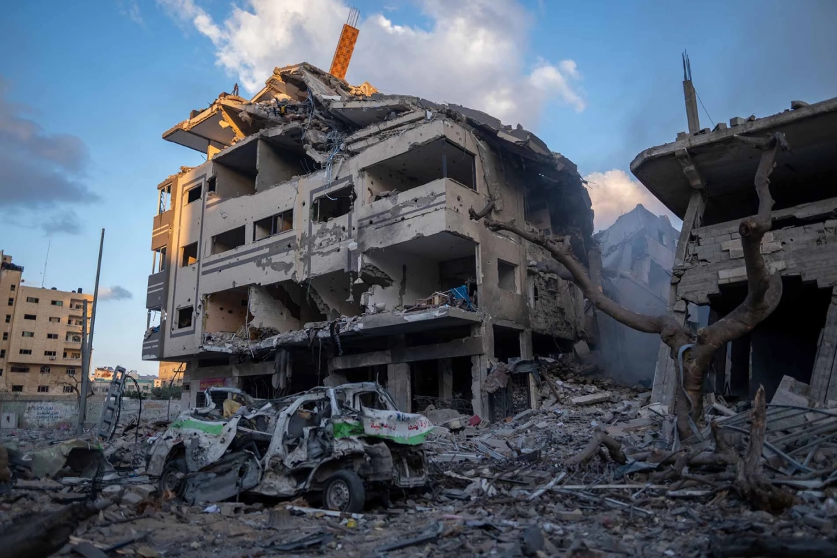 Israel lanzó más de 150 toneladas de bombas sobre Gaza - Foto: Redes sociales