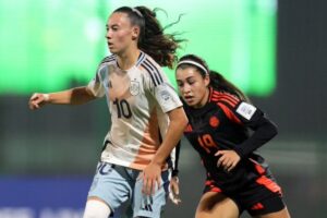 Dura caída de Colombia en el inicio del Mundial Femenino Sub-17 - Foto: Redes sociales