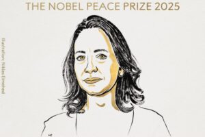 El Premio Nobel de la Paz 2025 fue para María Corina Machado - Foto: @NobelPrize