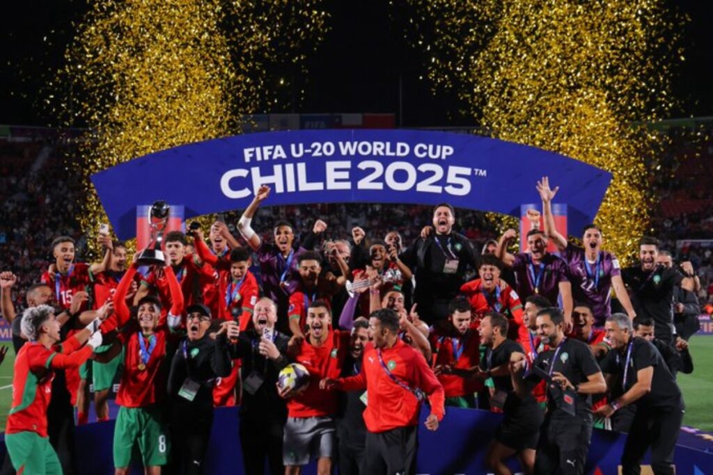 Primero para la historia; Marruecos se coronó campeón del Mundial Sub-20 - Foto: FIFA