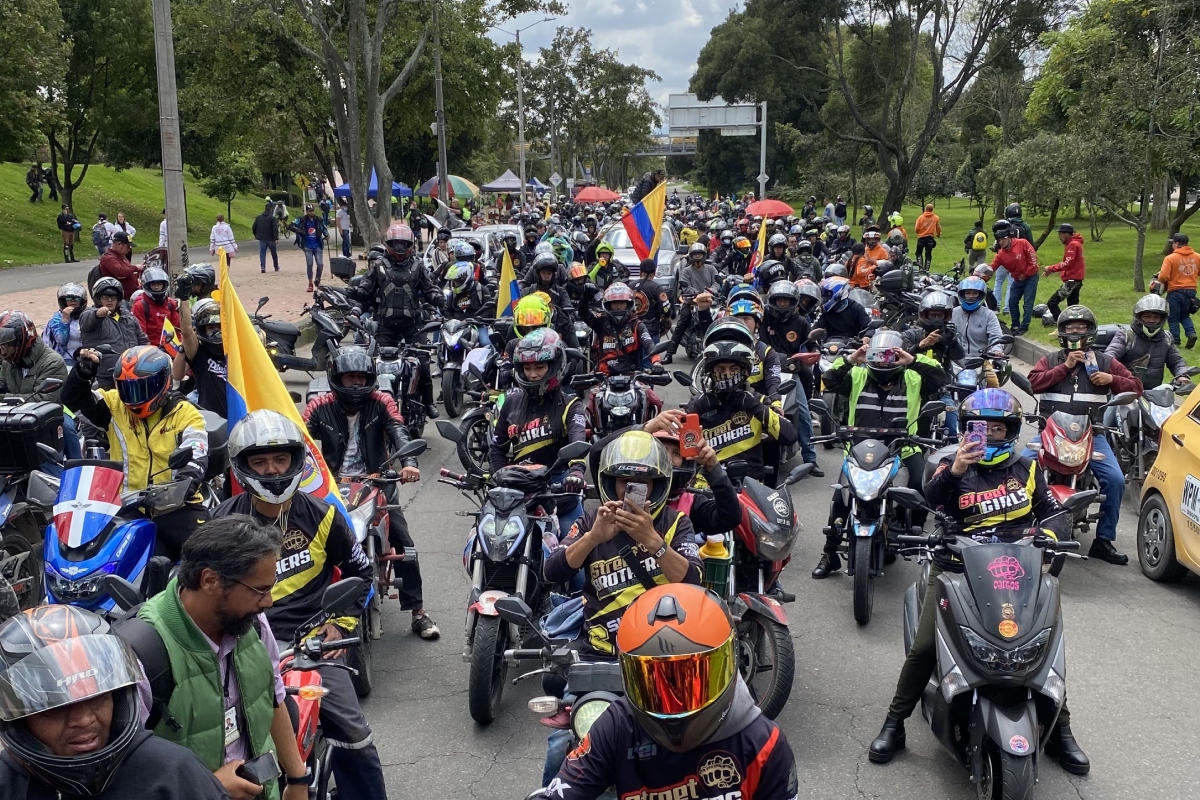 Habrá restricción para motociclistas durante el fin de semana de Halloween en Bogotá