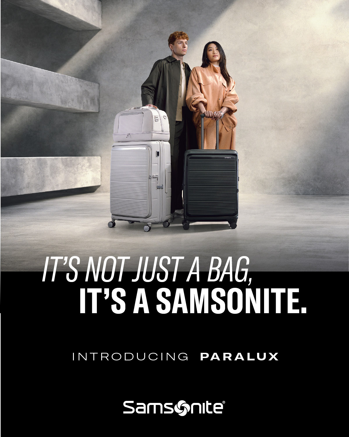 PARALUX de Samsonite: diseño premiado, materiales reciclados y una nueva forma de viajar