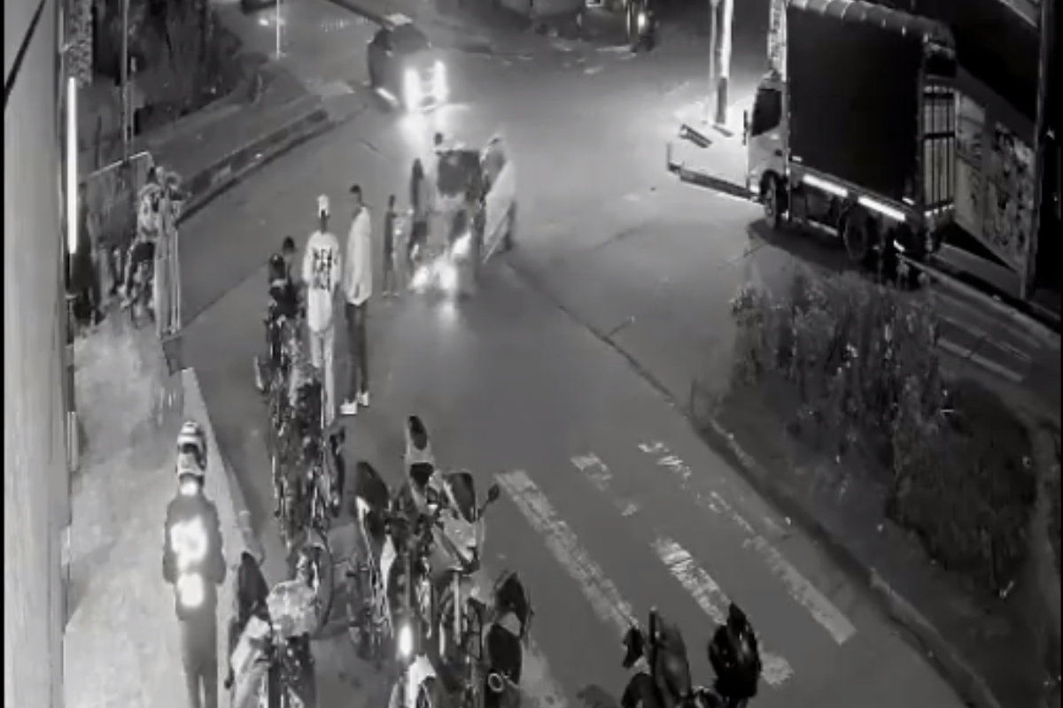 Taxista, en estado de embriaguez, arrolló a 11 personas en la localidad de San Cristóbal - Foto: Captura de video