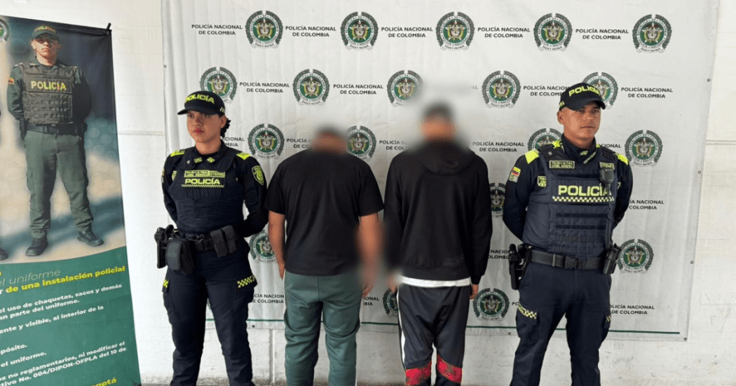 Capturado un hombre y aprehendidos dos menores de edad en vehículo hurtado, en el sur de Bogotá