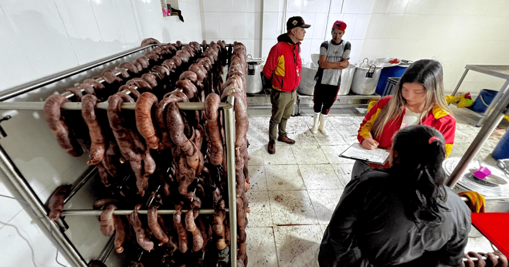 En Kennedy evitan distribución de más de 200 kilos de morcilla en malas condiciones