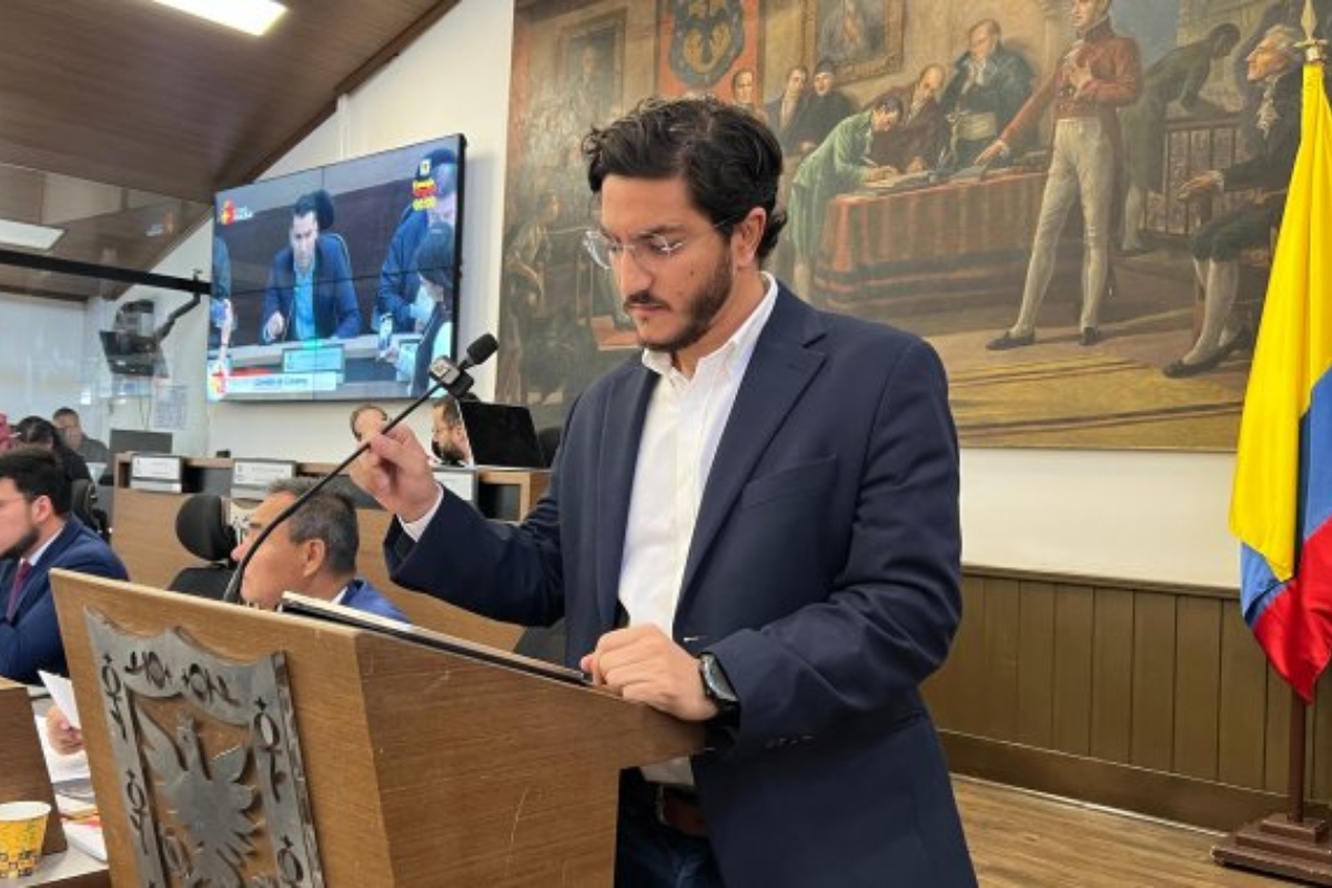 Vicepresidente del Concejo de Bogotá anunció demanda contra Gobernación de Cundinamarca - Foto: Concejo de Bogotá