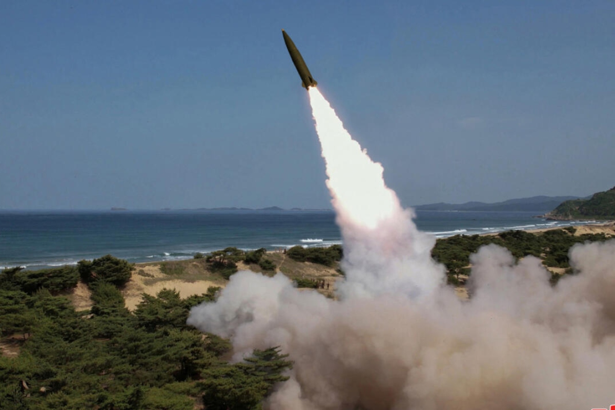 Corea del Norte prueba un misil balístico en el Mar de Japón - Foto: captura de video