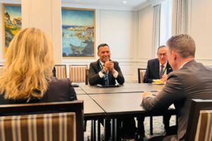 Ministro de Defensa se reunió con senadores de EE. UU. - Foto: Cortesía