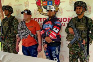 Fue capturado alias “Tatareto”, alfil de “Primo Gay”, y señalado por desplazamientos en Antioquia - Foto: Cortesía