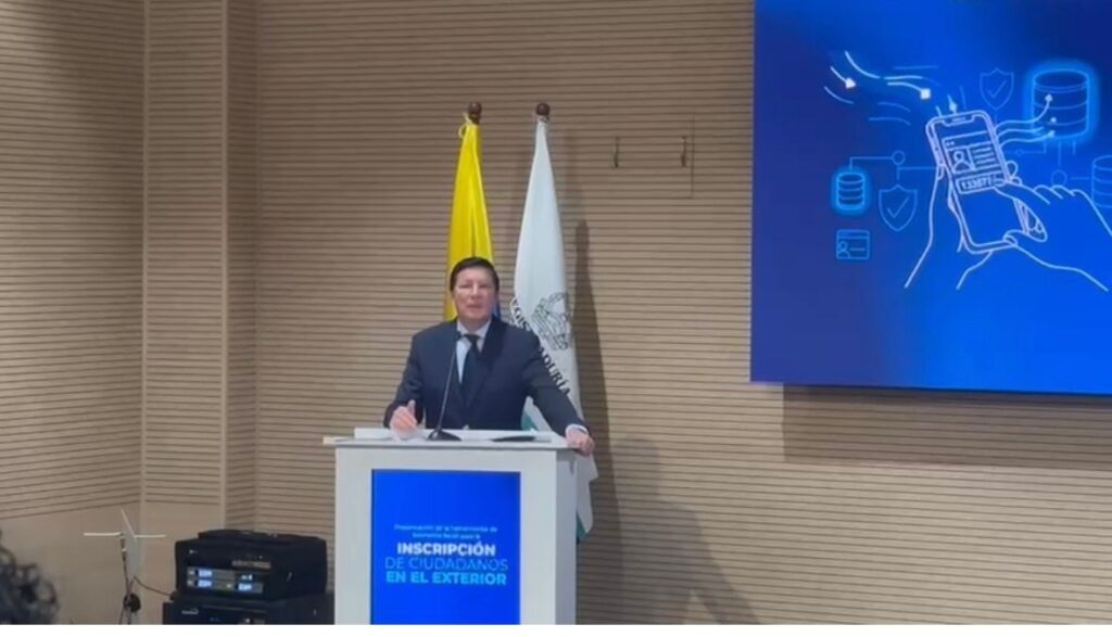 Colombianos en el exterior podrán actualizar su puesto de votación de forma virtual gracias a nueva herramienta con biometría facial.