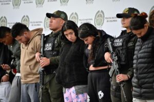 Cayeron peligrosas bandas de extorsión que operaban en el sur de Bogotá - foto: Cortesía
