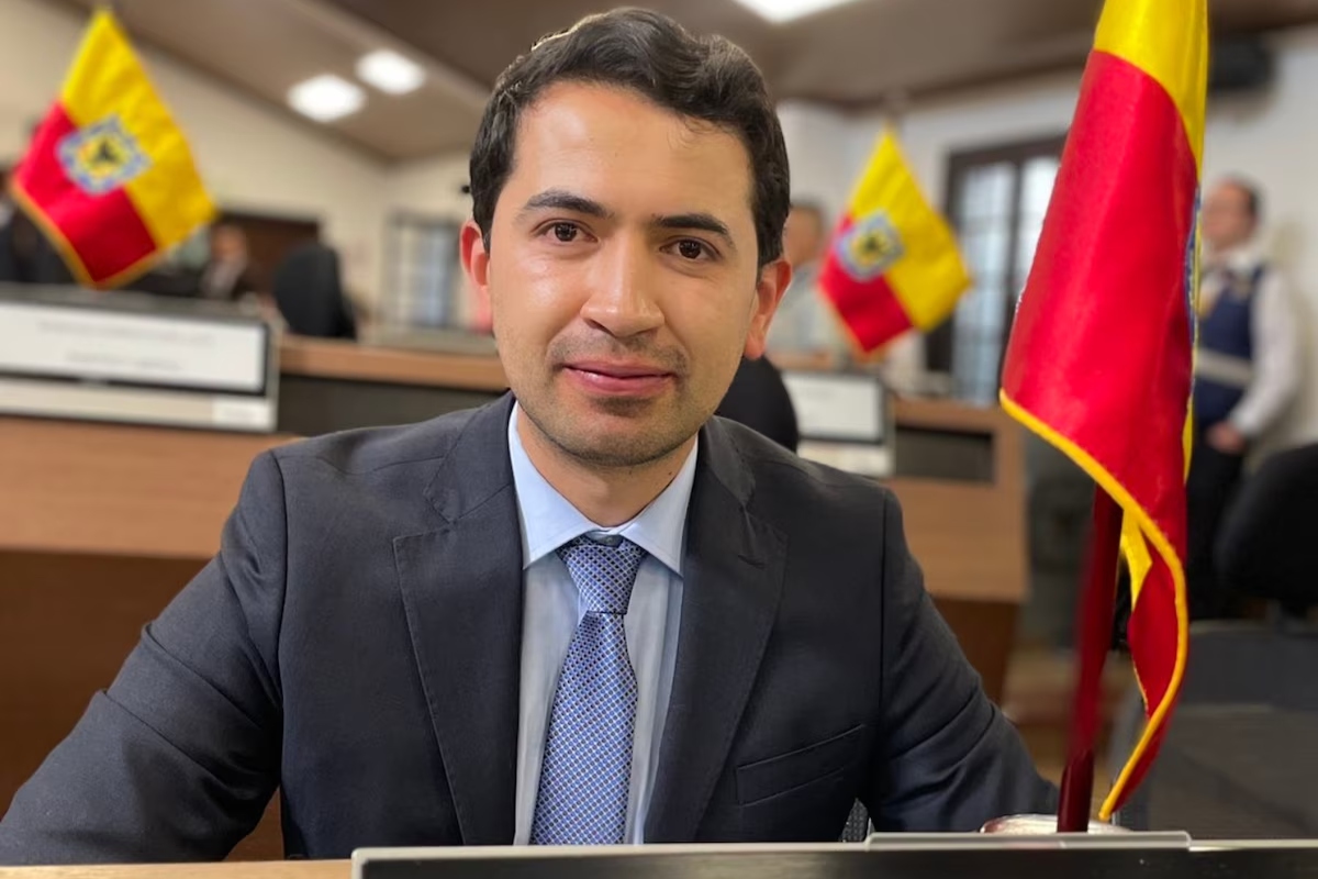 Daniel Briceño renunció al Concejo de Bogotá para iniciar su campaña a la Cámara - Foto: Concejo de Bogotá