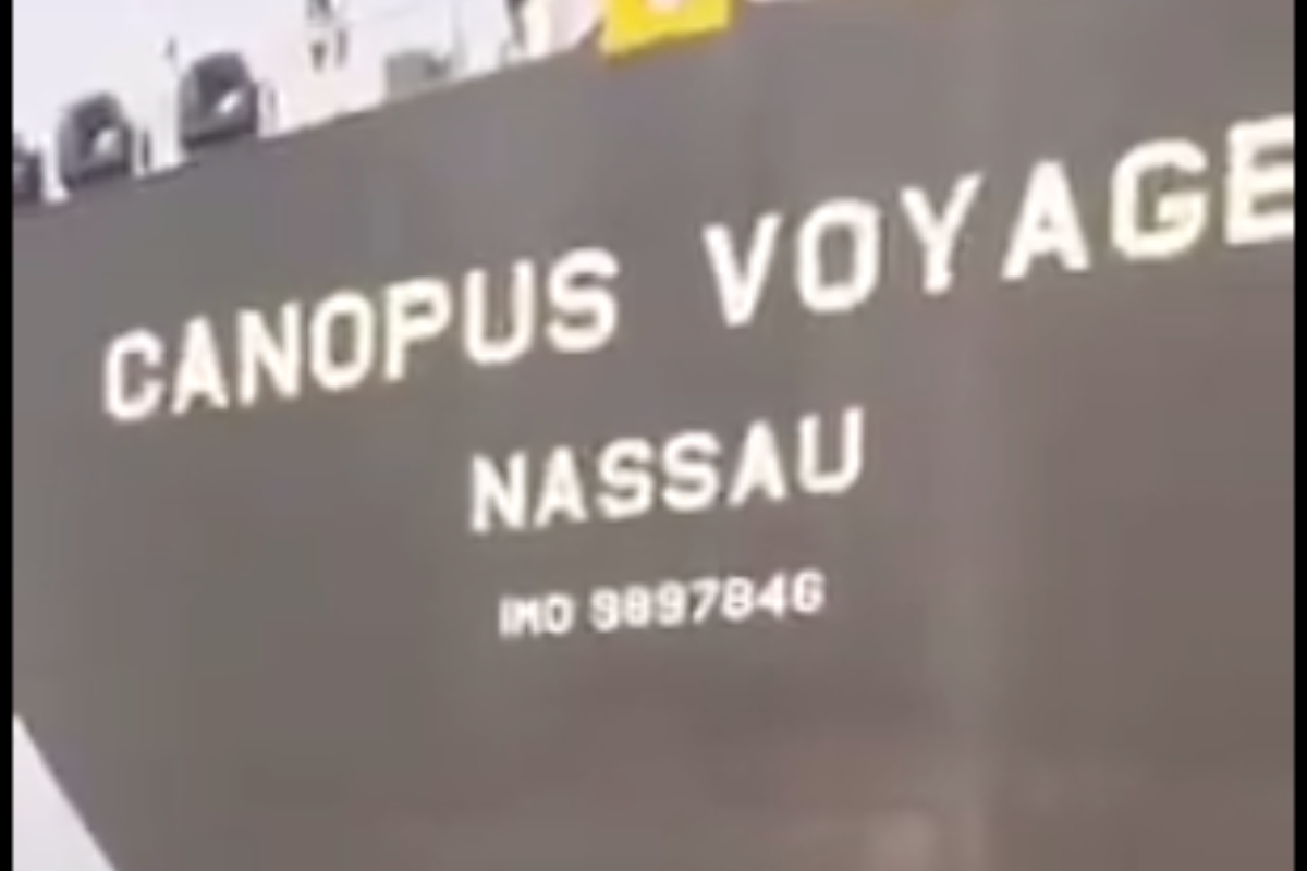 Venezuela anunció zarpe de buque Chevron con crudo a EE.UU. - Foto: Captura de video