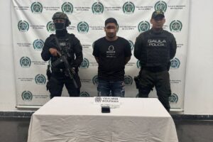 La Policía capturó a alias ‘Caín’, cabecilla del llamado grupo “Los Pepes” - Foto: Cortesía