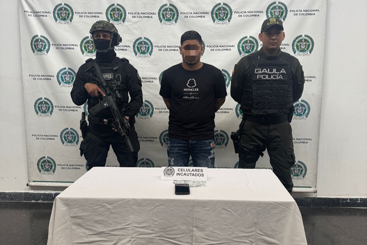 La Policía capturó a alias ‘Caín’, cabecilla del llamado grupo “Los Pepes” - Foto: Cortesía