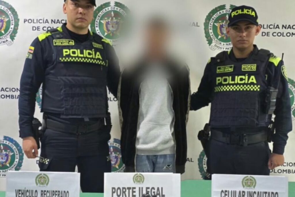 Robó un vehículo en Engativá y la Policía lo capturo en Kennedy - Foto: Cortesía