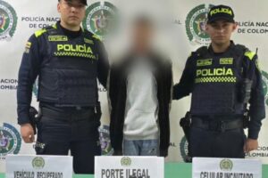 Robó un vehículo en Engativá y la Policía lo capturo en Kennedy - Foto: Cortesía