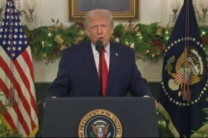 Trump promete un "boom económico" para 2026 - Foto: Captura de video