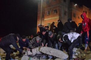 Al menos 19 muertos en derrumbe de edificios en Marruecos - Foto: Redes sociales