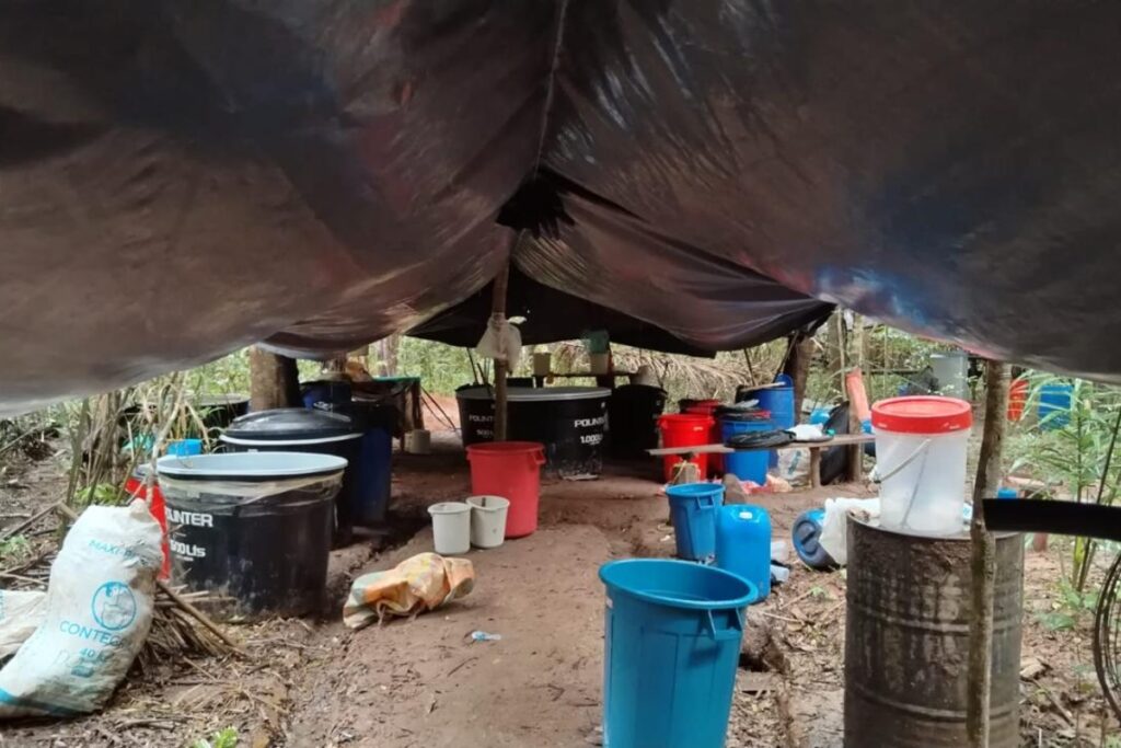 Destruyen mega laboratorio del “Clan del Golfo” en Casanare - Foto: Cortesía