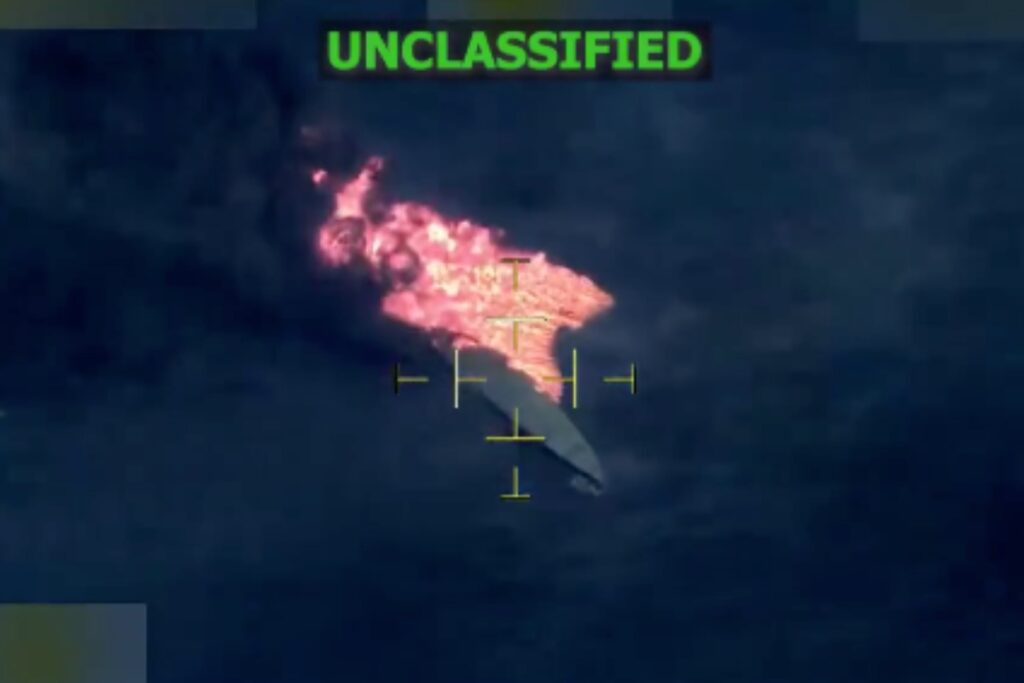 EE. UU. anunció la destrucción de otra lancha en el Pacífico - Foto: Captura de video