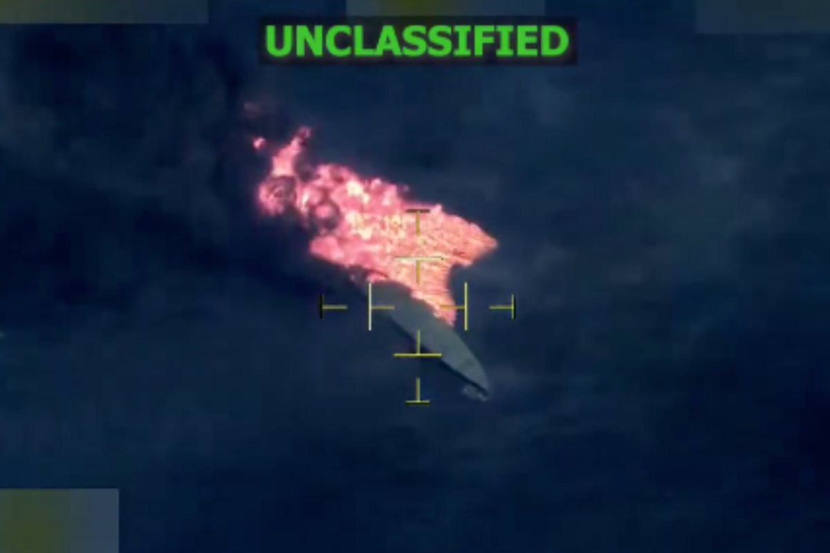 EE. UU. anunció la destrucción de otra lancha en el Pacífico - Foto: Captura de video