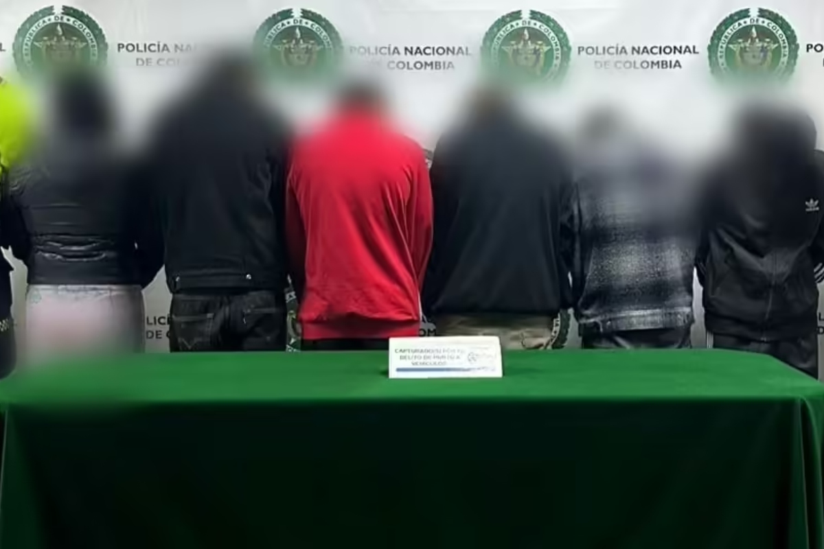 Cinco menores aprehendidos tras el hurto de un vehículo en el sur de Bogotá - Foto: Cortesía