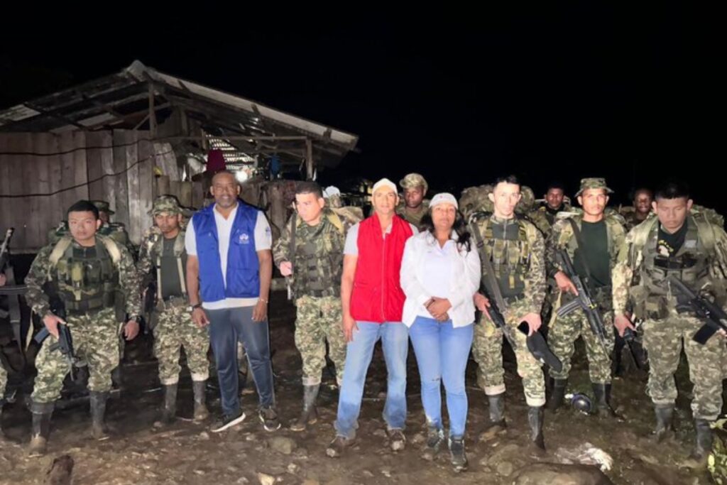 Fueron liberados los 18 soldados que se encontraban secuestrados en Chocó - Foto: Ejército