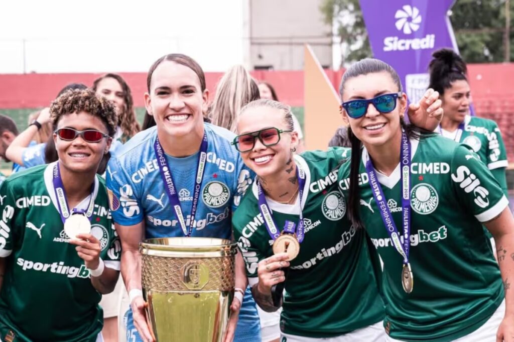 Cuatro colombianas se coronaron campeonas con Palmeiras - Foto: Redes sociales