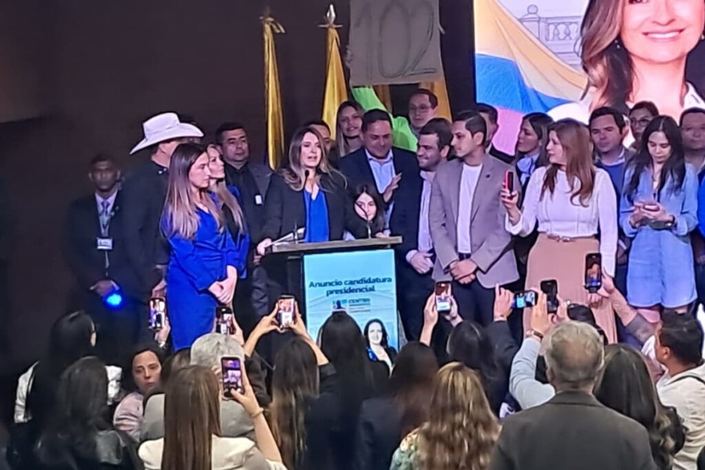 Centro Democrático publica resultados de las encuestas que eligieron a Paloma Valencia como candidata presidencial - Foto: Archivo