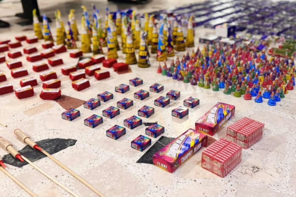 Policía incautó 10.000 unidades de pólvora en Kennedy - Foto: Cortesía