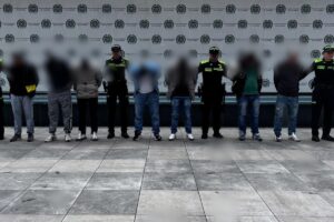 Cayeron “Los Yoker”, banda dedicada al hurto a entidades financieras en Bogotá - Foto: Cortesía