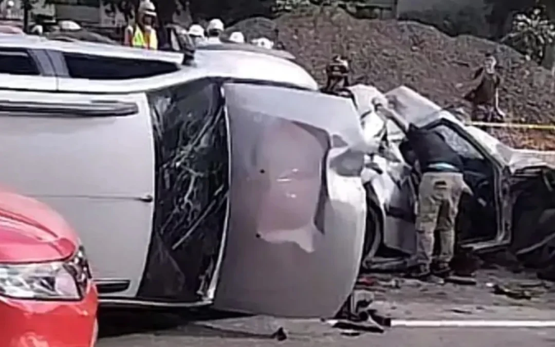 En video quedó registrado el momento exacto del robo que terminó en persecución y tragedia - Foto: Captura de video