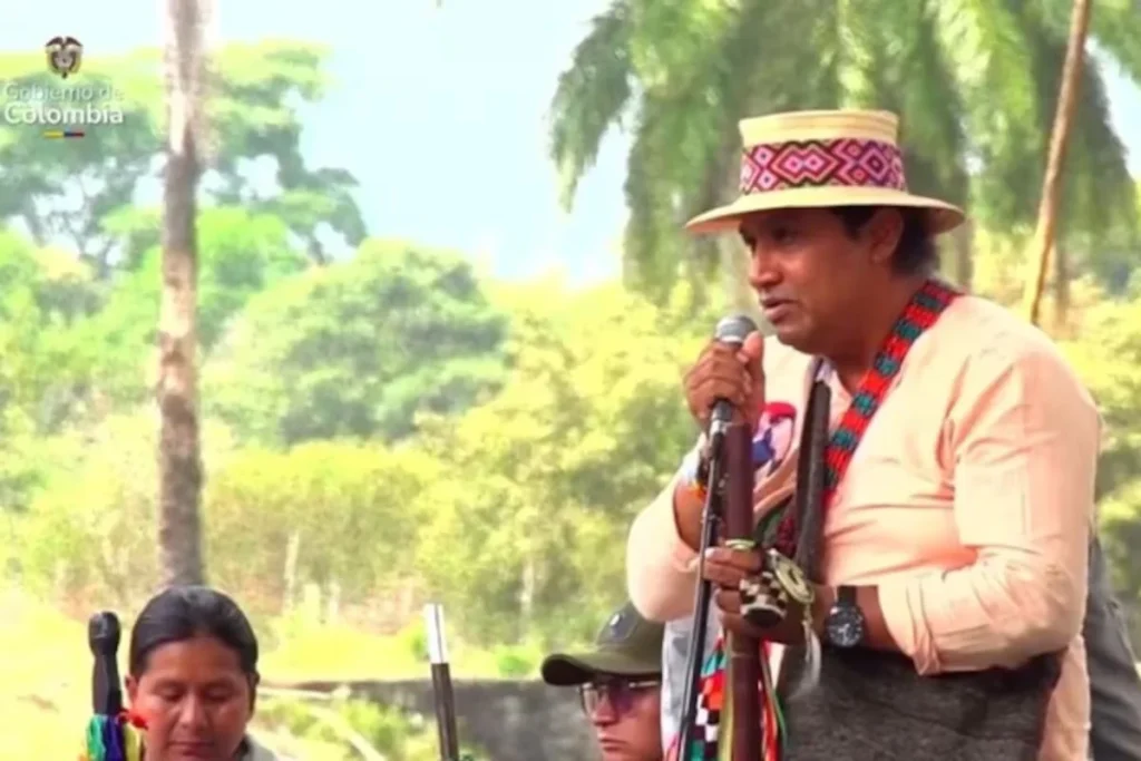 El Gobierno de Gustavo Petro postula a Alfredo Acosta Zapata, líder indígena de la ONIC, como nuevo Ministro de Igualdad - Foto: Captura de video