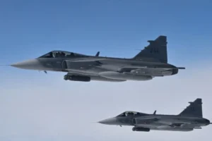 La Contraloría General avala la compra de 17 aviones Gripen a la sueca Saab por parte del gobierno de Gustavo Petro - Foto: Redes sociales